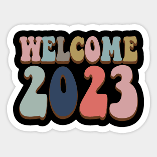 WELCOME 2023 Sticker